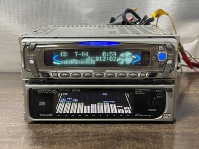 Kenwood f-MD7 RD-360 1DIN+1DIN CD MD Deck OEM DSP LCD Serviced | eBay