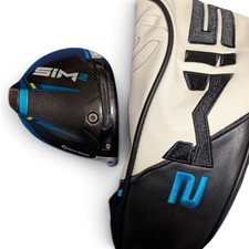 Taylormade Sim 2 sim2 9.0 9 Degree Driver Club Head RH w/cover