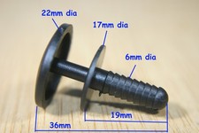 For BMW 10 boot trunk lining carpet mat cover fastener screw clips