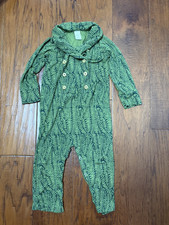 Kate Quinn Baby One-piece Brown Floral 12-18 Months Bamboo Cozy