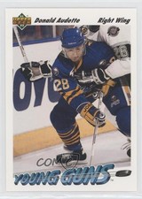 1991-92 Upper Deck Young Guns Donald Audette #585 0b3