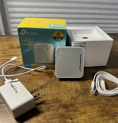 NEW TP- Link AC750 Wi-Fi Travel Router, TL-WR902AC