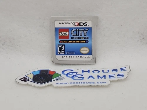 Nintendo 3DS LEGO City Undercover The Chase Begins Cartridge Tested *CCGHouse*