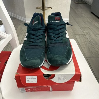New Balance Sneakers Shoes M998CHI Blue Green Suede Men's US9.5 / JP28 Very Good