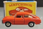 Vintage Lesney Matchbox No. 67 VOLKSWAGEN 1600 TL ORIGINAL BOX ENGLAND 1966 Car