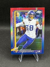 Jonathan Greenard Red, White & Blue 2025 Topps Chrome #197 Minnesota Vikings