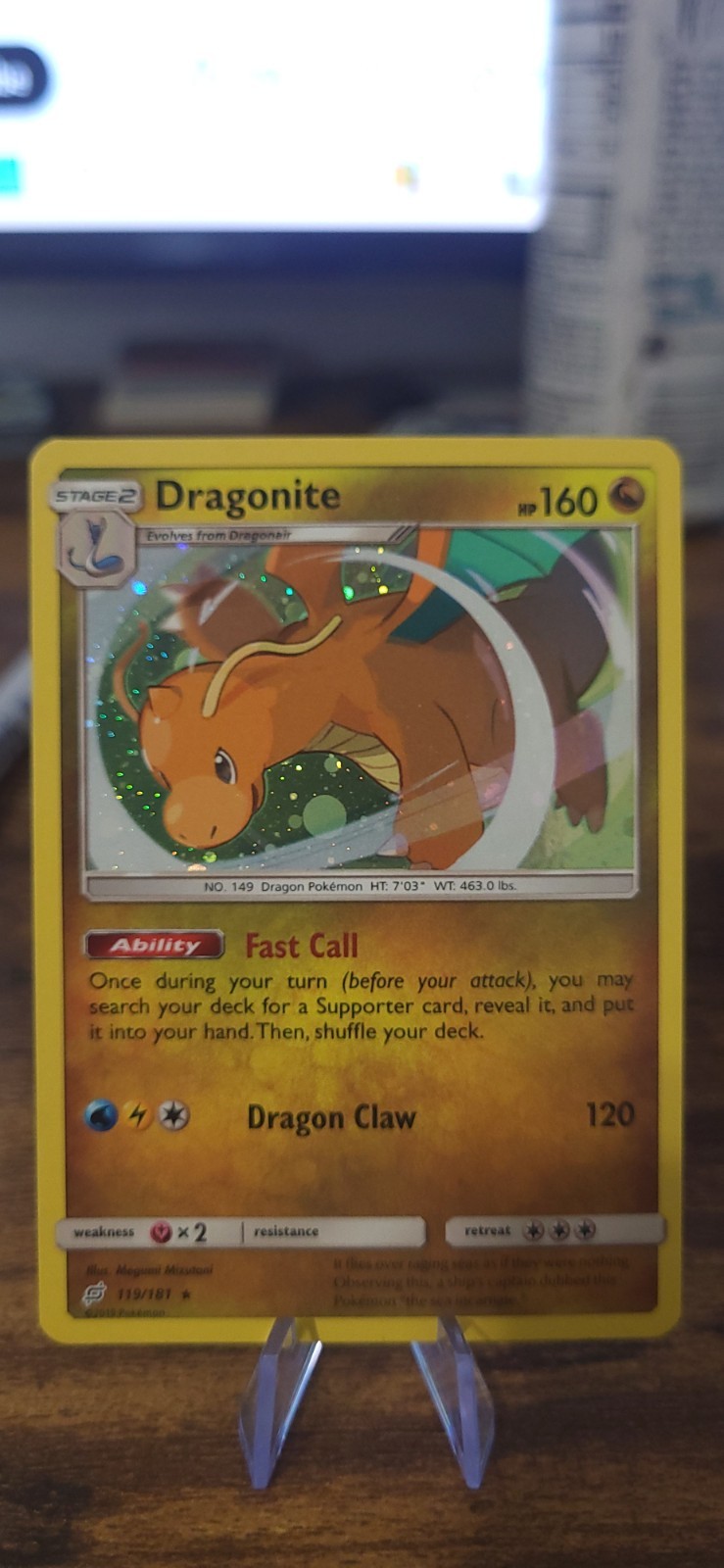 Dragonite  119/181 Pokemon Card Cosmos Holo NM/M