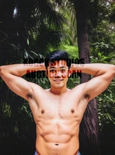 Shirtless Beefcake Hunk 5x7 Semi Nude Male Gay AI Remixed Photo 311025517