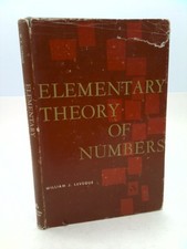 Elementary Theory of Numbers by LeVeque, William J.