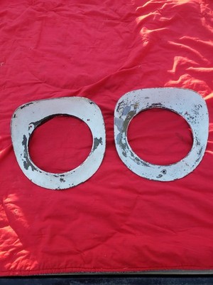 50's Chevy Panel Truck Head Light Bezel Trim ( Pair)