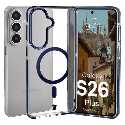 Handyhülle für Galaxy S26 Plus Bizon Case Cover Schutzhülle Etui Transparent