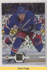 2019-20 Upper Deck Speckled Rainbow Foil Brady Skjei #339 READ 02va