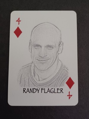 Randy Flagler Chicago Fire P.D. Med Justice Playing Card - TV Show