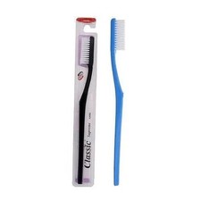 Classic Supreme Bristle Toothbrush Multicolor - super soft pack of 12 pcs