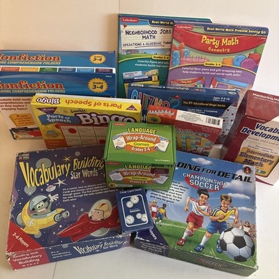 Learning Well Lakeshore Activity Set Lot Of 11 Games 8+ Homeschool Education