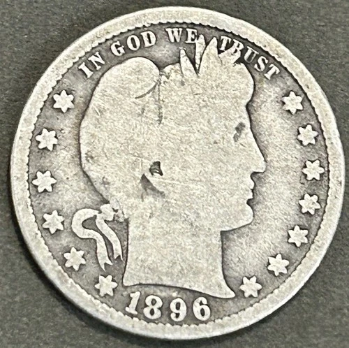 1896-S NICELY CIRCULATED