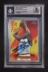 Shaquille O'Neal Signed 1996-97 Topps Chrome Season's Best #SB3 (Auto BGS Auth)
