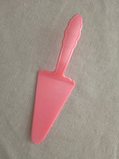 rosa Tortenheber Kuchenheber Tortenschaufel  Vorleger Besteck Kunststoff  20 cm