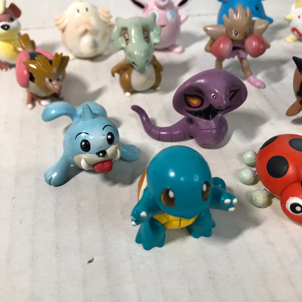 LOTE De Colección Pokemon TOMY 14 Figuras Squirtle Gyarados Seel Hitmonlee Chansey Arbok Foto 2 de 4