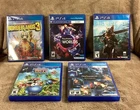 New ListingLot Of 5 PS4 PlayStation 4 Games: VR, Borderlands 3, Biomutant, Putty Squad.