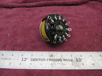 Vintage OHMITE 312-10 10 Position 25A 300v Power TAP Switch | eBay