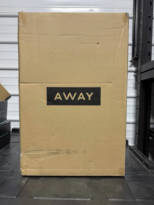 BNIB AWAY TRAVEL LUGGAGE - SOFTSIDE CARRY ON - JET BLACK - MSRP $225 BRAND NEW
