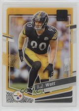 2023 Panini Clearly Donruss TJ Watt #42 1js1