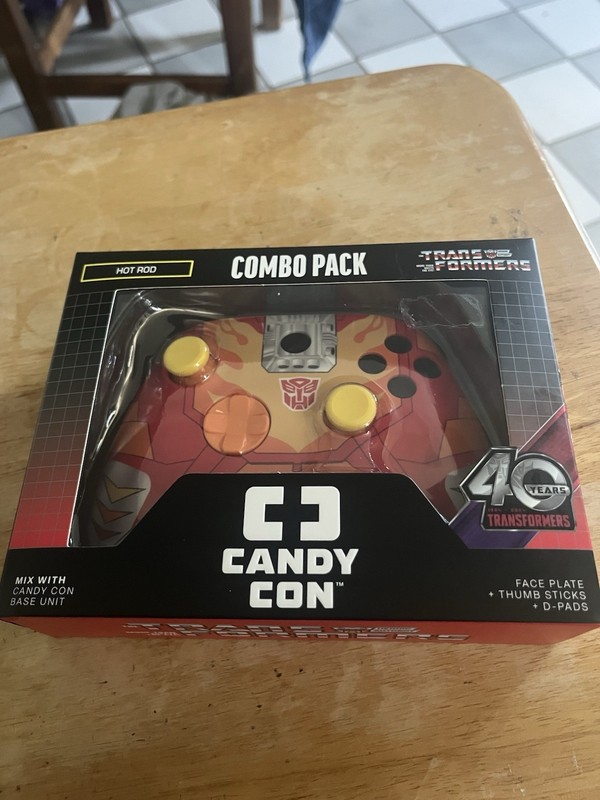 Candy Con Transformers Hot Rod Combo Pack Faceplate, Thumbsticks & D-Pads