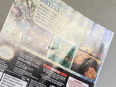 Dragon Quest V 5 Hand of the Heavenly Bride Nintendo DS Game Case