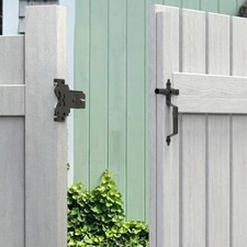 Für Gartentorriegel aus Kohlenstoffstahl für Außenzaunanwendungen
