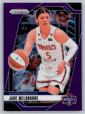 Jade Melbourne 2024 Panini Prizm WNBA Purple Prizm /149 #68 Washington Mystics