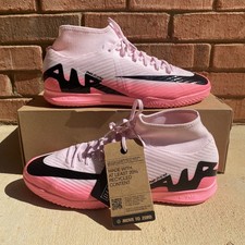 Nike Air Zoom Mercurial Superfly 9 Academy Turf Soccer Cleats Mens 11.5 Pink NEW