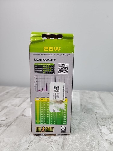 Exo Terra Reptile UVB 100 - Bulb - 26W for Tropical Terrarium - Picture 2 of 4