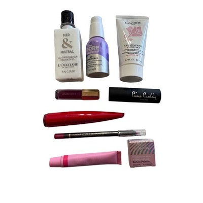 9 pcs bundle  Lancome Benefit L'Occitane Makeup Skincare Bundle Sephora Travel