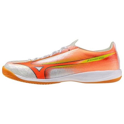 MIZUNO Futsal Shoes MIZUNO ALPHA III ELITE IN White/Orange