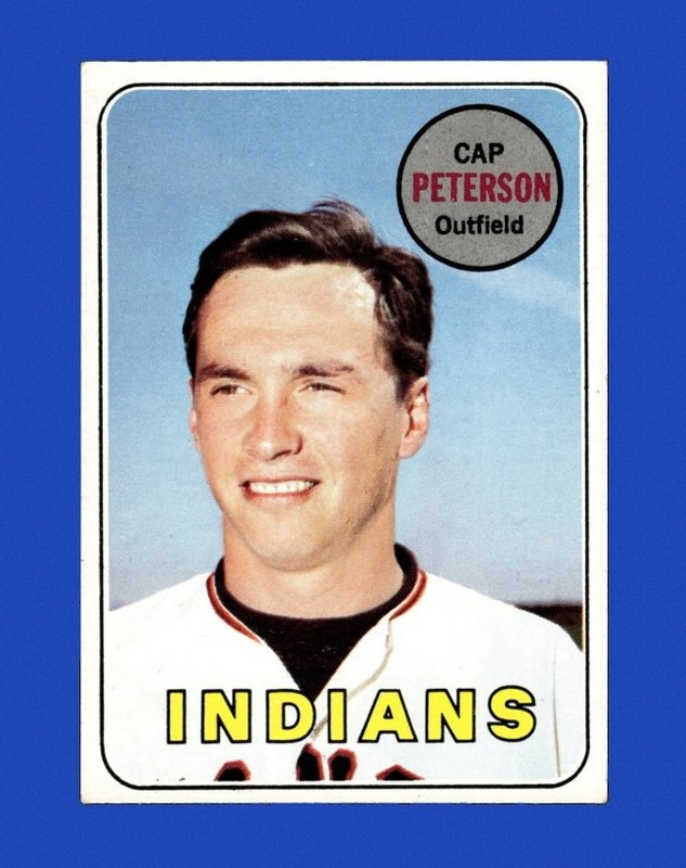 1969 Topps Set-Break #571 Cap Peterson EX-EXMINT *GMCARDS*