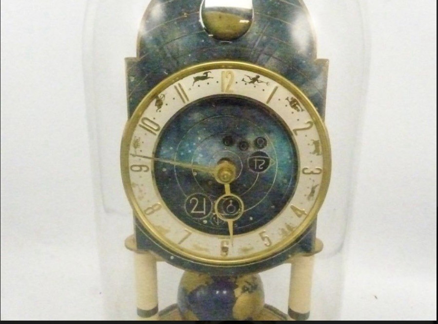 J.KAISER UNIVERSE 400 DAY ANNIVERSARY CLOCK , Freshly Restored