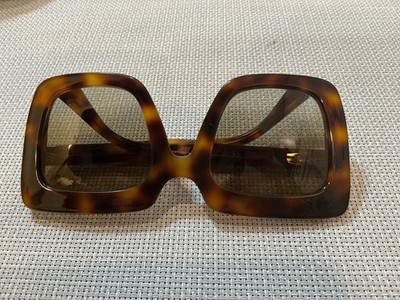gucci square retro glasses