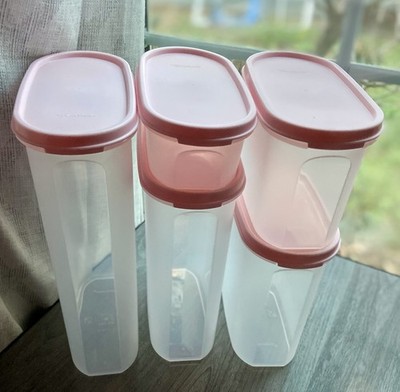Tupperware Modular Mates 5-Piece Set | Oval | Food Storage Containers