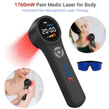 1760mW Red Light Therapy Cold Laser Low Level Device for Pain 660/810/980nm