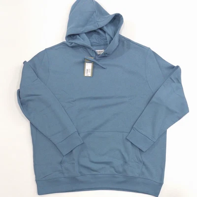 Goodfellow & Co Men's Big & Tall Fleece Pullover Hoodie Blue 3XLT