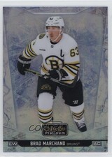 2024-25 O-Pee-Chee Platinum Arctic Freeze 7/99 Brad Marchand #3 03mw