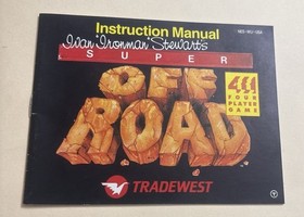 &iexcl;Manual de juego original NES Super Off Road!!