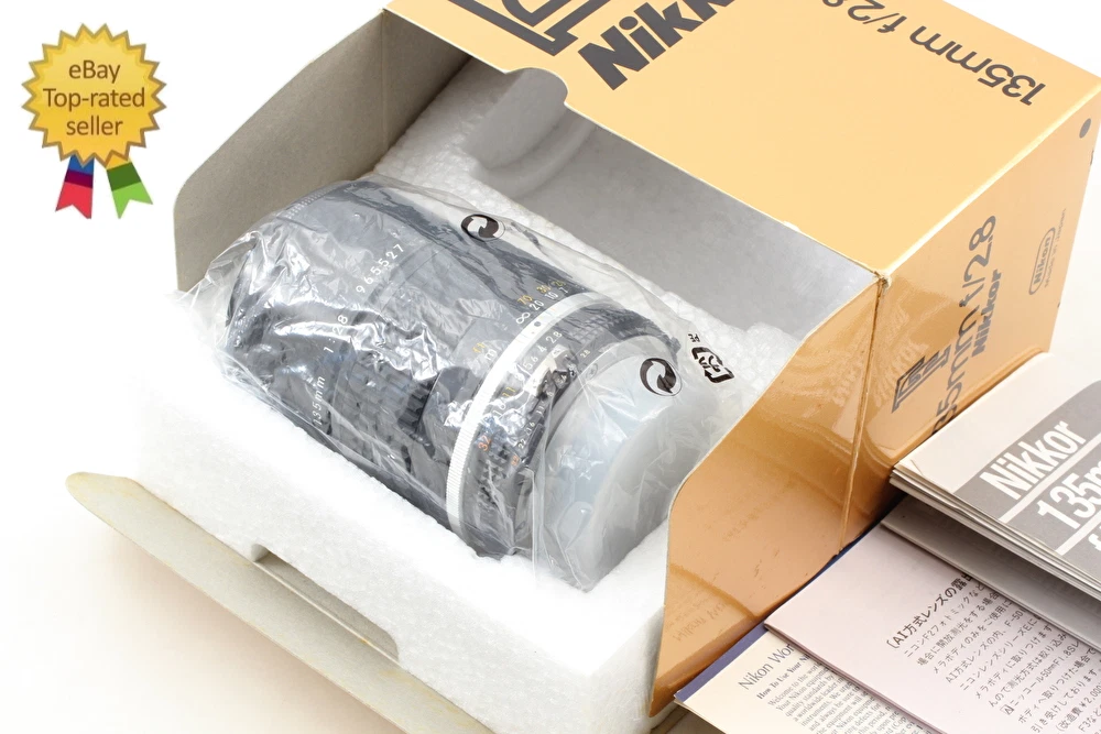 Nikon AI-S f/2.8 Camera Lenses 135mm Focal for sale | eBay