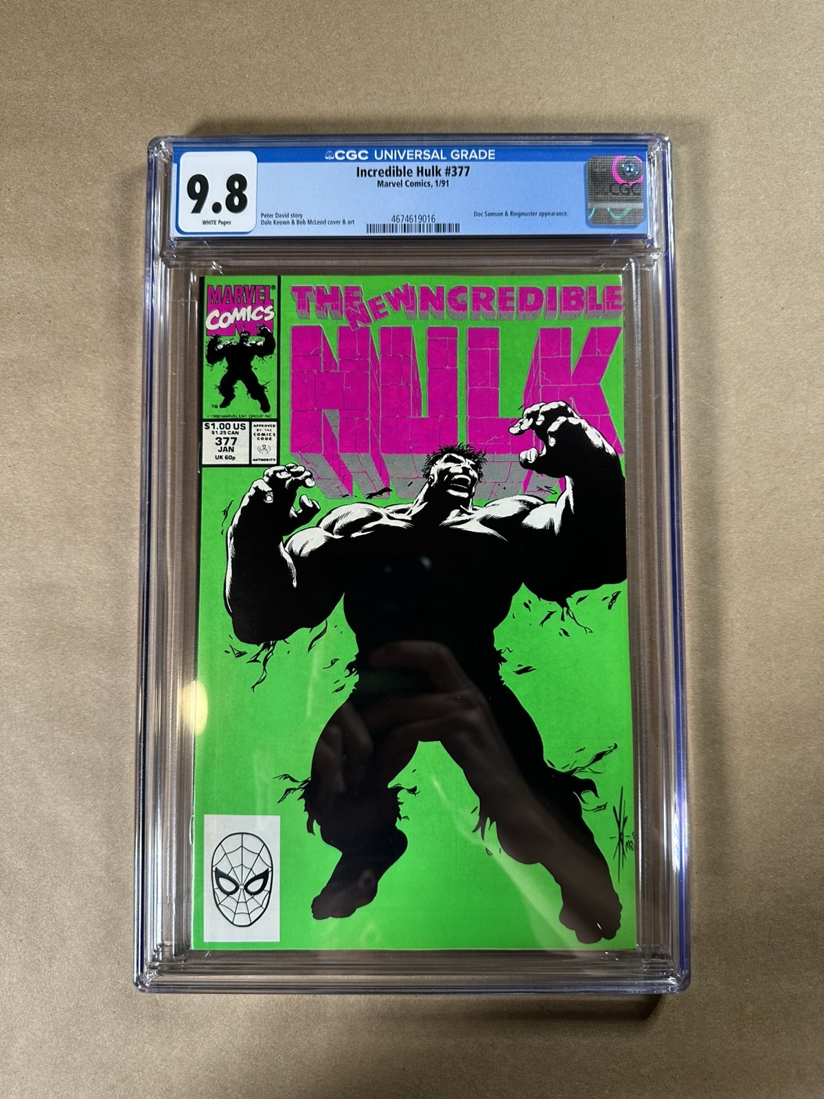 Incredible Hulk #377 Value - GoCollect