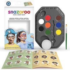 Snazaroo Face Paint Palette Kit, Adventure 8 Colors,