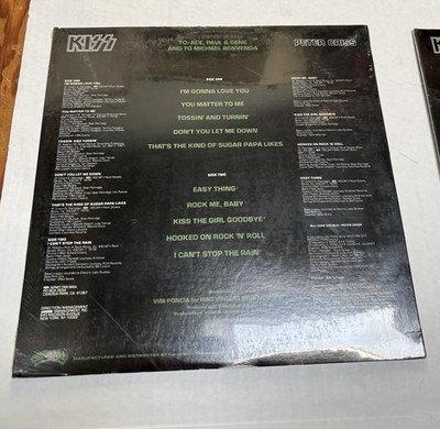 KISS 1978 SEALED ORIGINAL ALL 4 SOLO ALBUMS PICTURE DISCS RARE | eBay