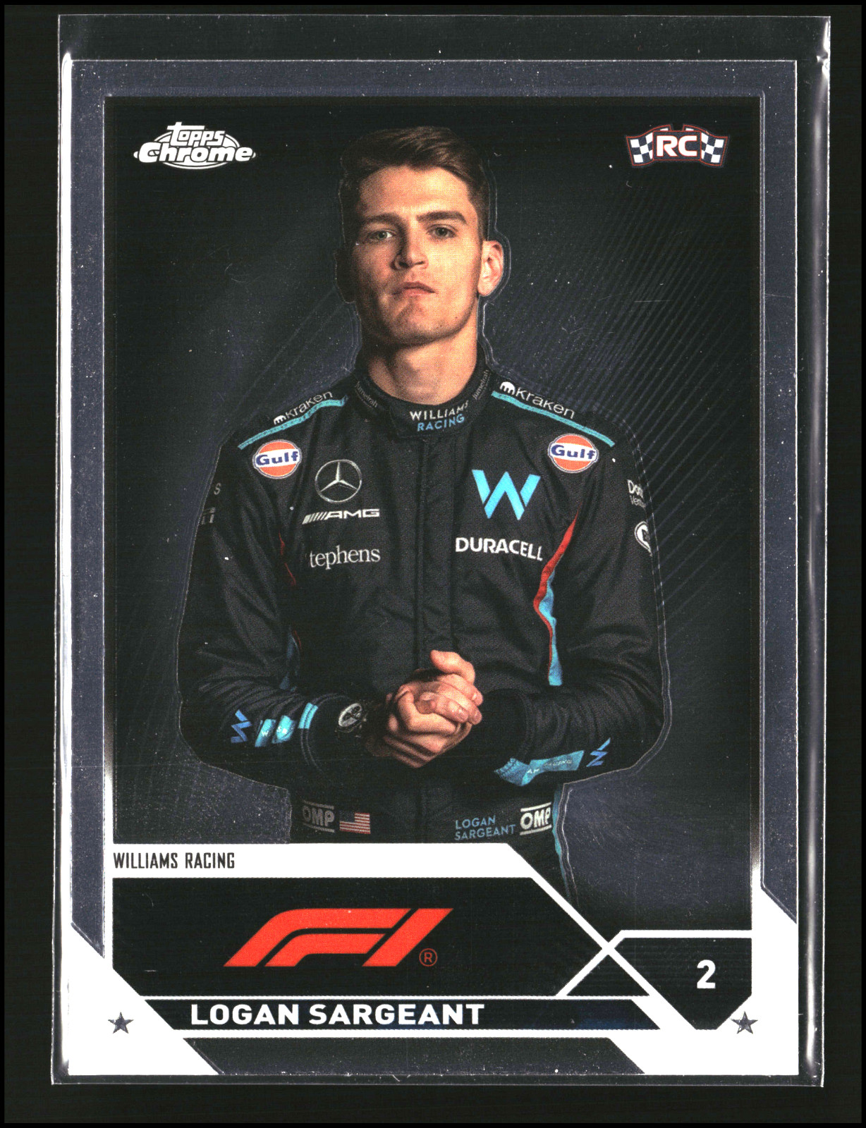 Logan Sargeant #64 - 2022 Topps Chrome F1 - Williams Racing