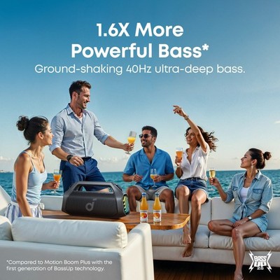 soundcore Boom 2 Pro by Anker Outdoor Bluetooth Speaker, 20H