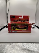 F1 Ferrari SF-24 Racing Car 1:43 50th Burago Leclerc Sainz